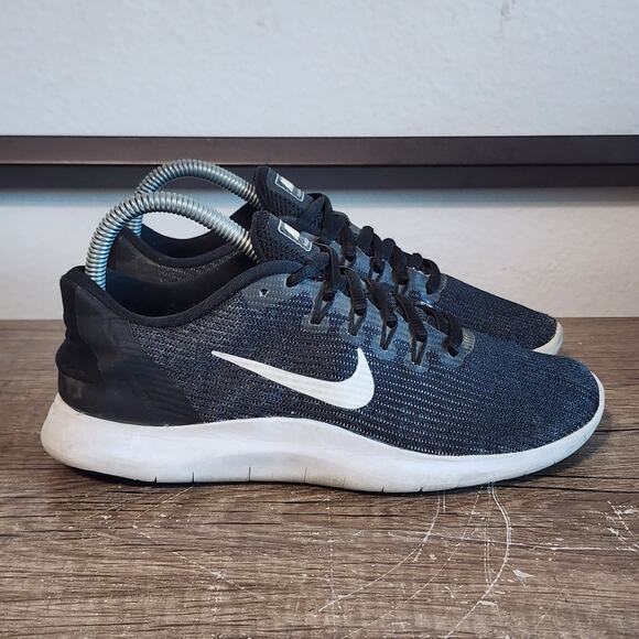 Nike Flex RN 2018 (AH7408-018) Women’s Running Shoes Sneakers Size 7 Black - Picture 3 of 9